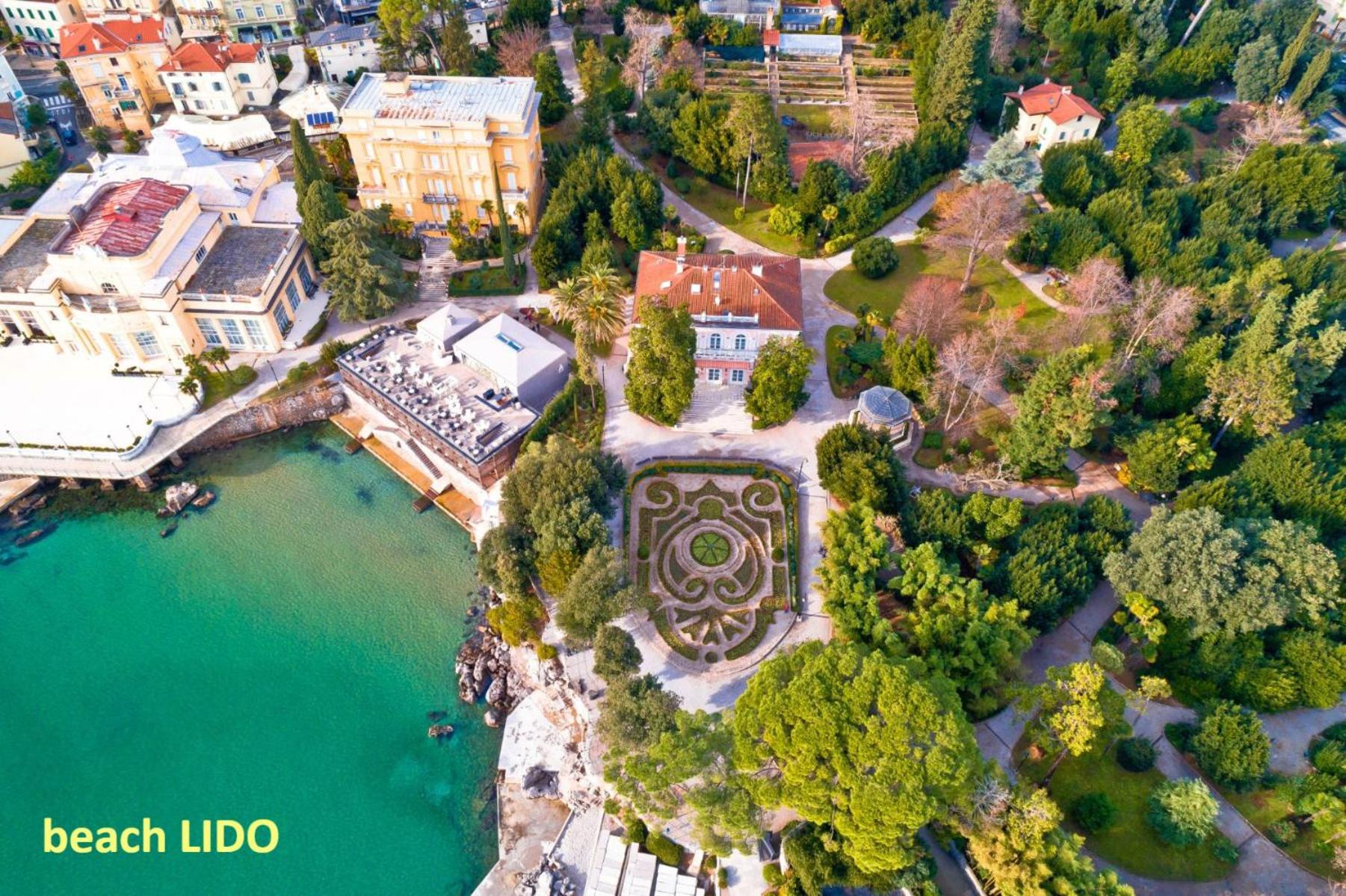 Milena Apartment Opatija Volosko Exterior foto